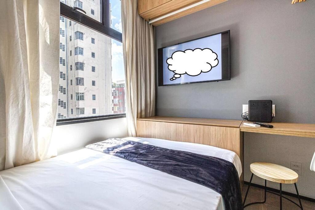 Vn Higienopolis Lindo Studio 450 Metros Do Metro Santa Cecilia Ap6 Apartamento *